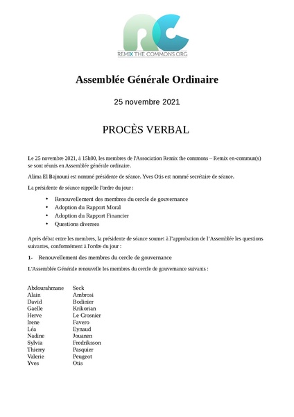 Fichier:Procès verbal AG 2021 signé.pdf