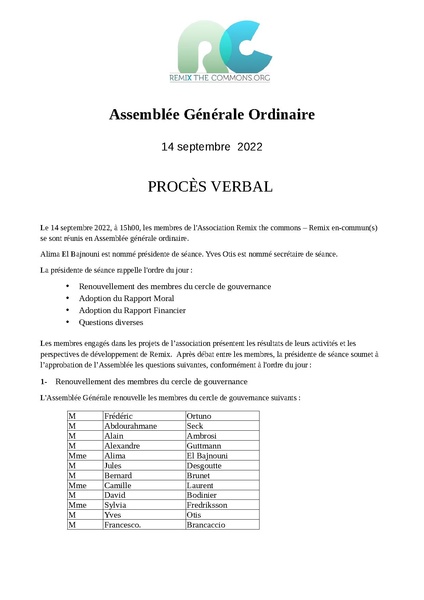 Fichier:Procès verbal AG 2022.pdf