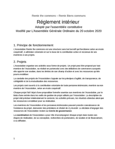 Fichier:Remix 2.0 - Règlement adopté en AG 2020.pdf
